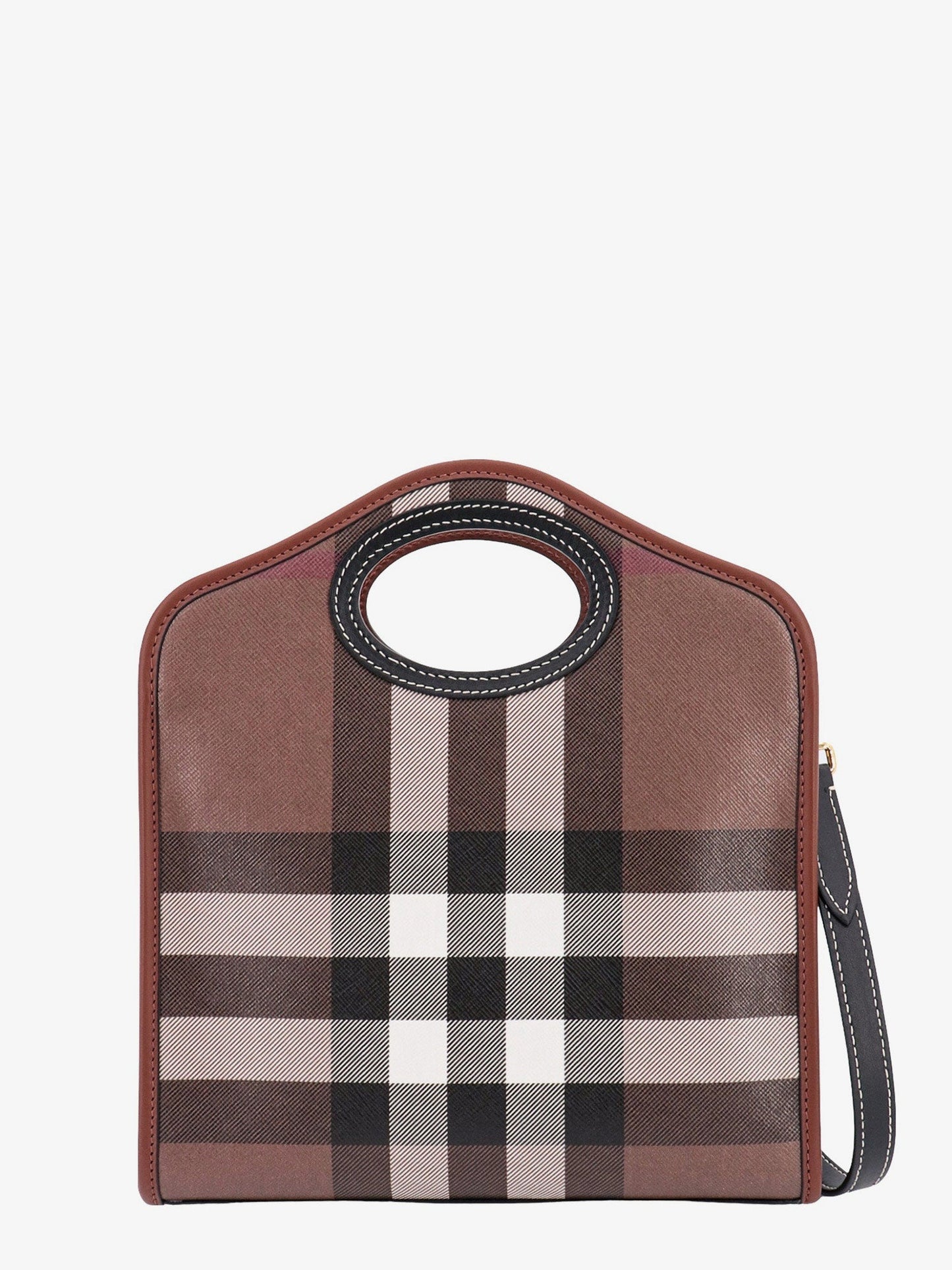 Burberry Woman Burberry Woman Brown Handbags