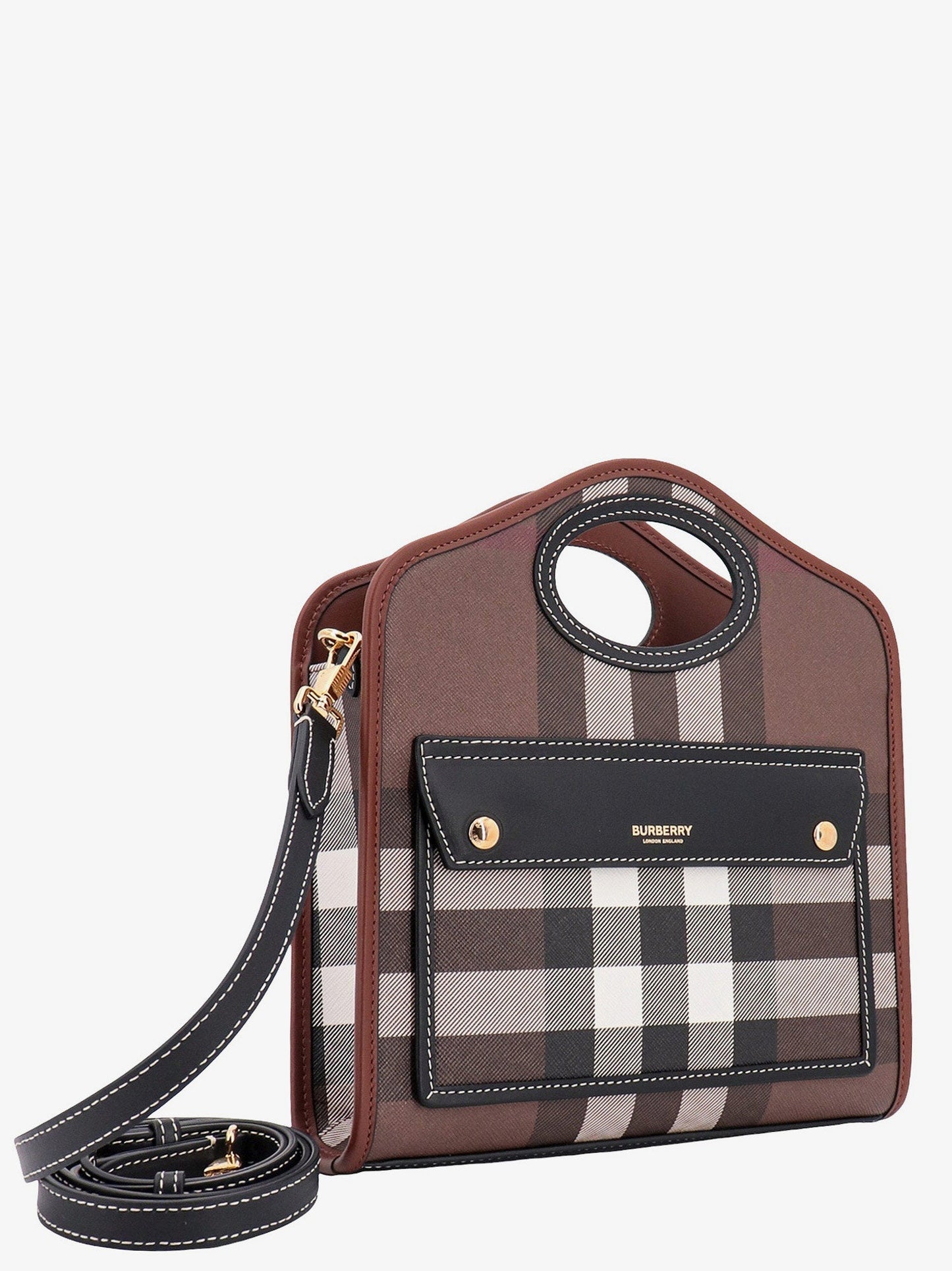 Burberry Woman Burberry Woman Brown Handbags