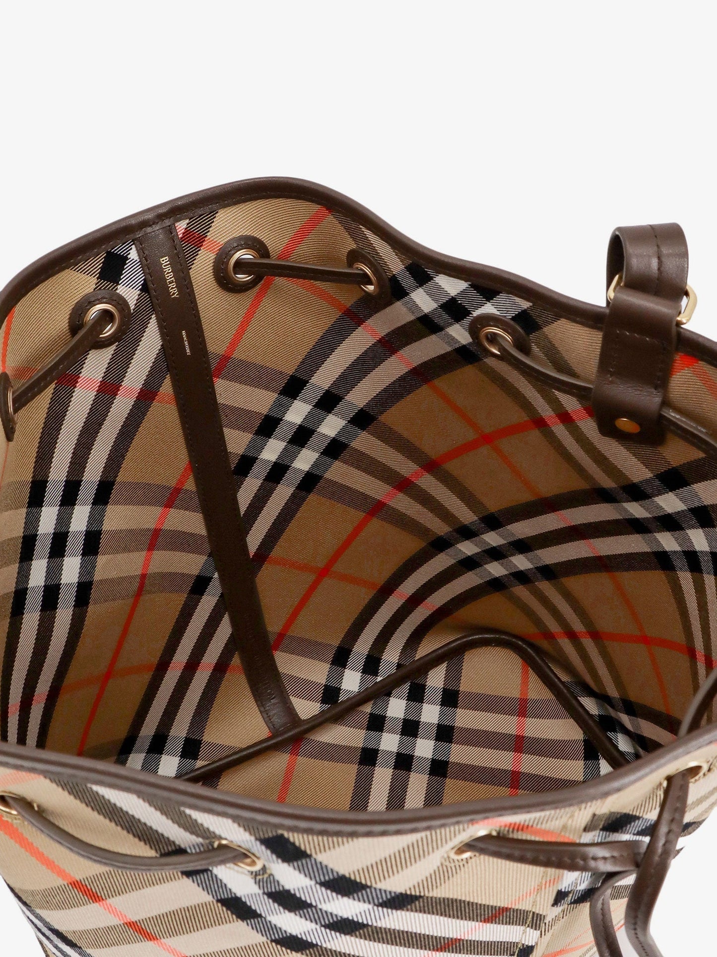 Burberry Woman Burberry Woman Beige Bucket Bags