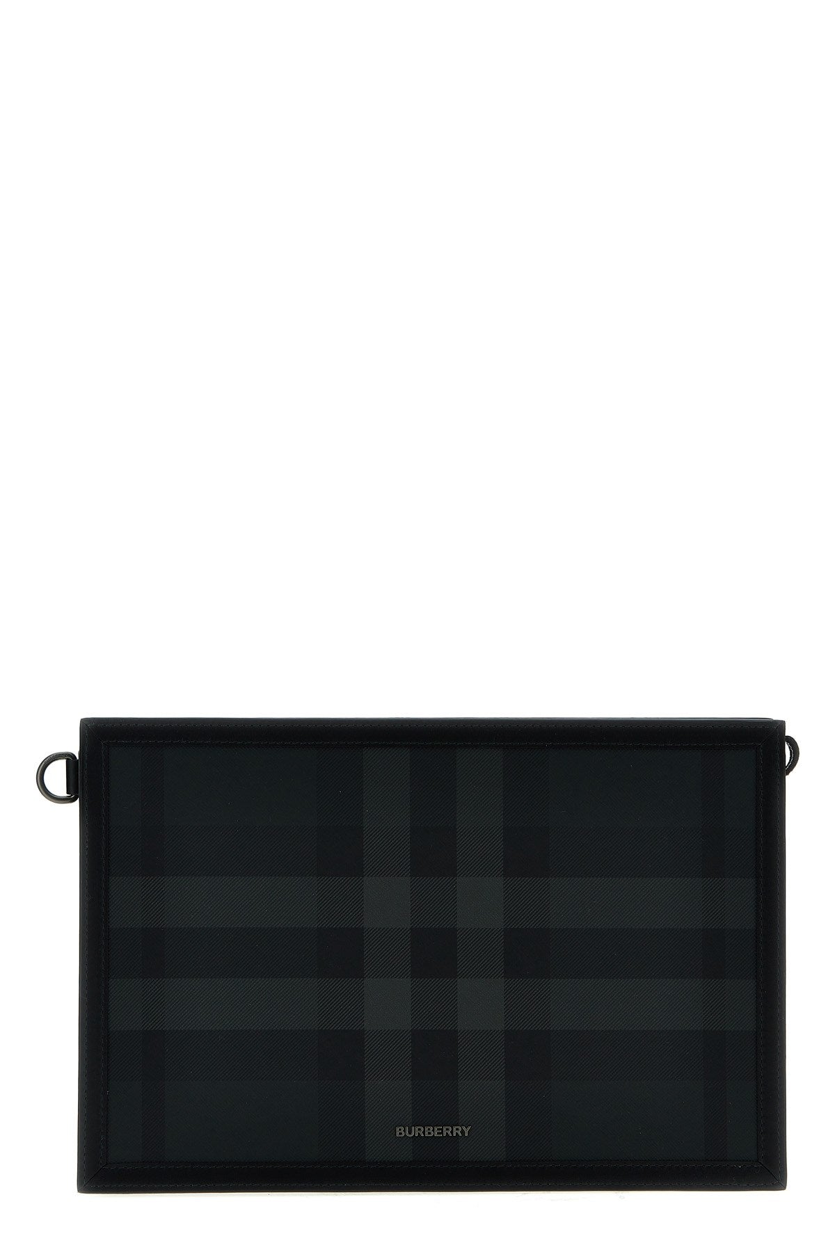 Burberry Men Check Clutch