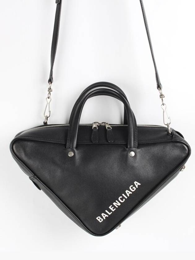 Balenciaga Logo triangle small duffel bag