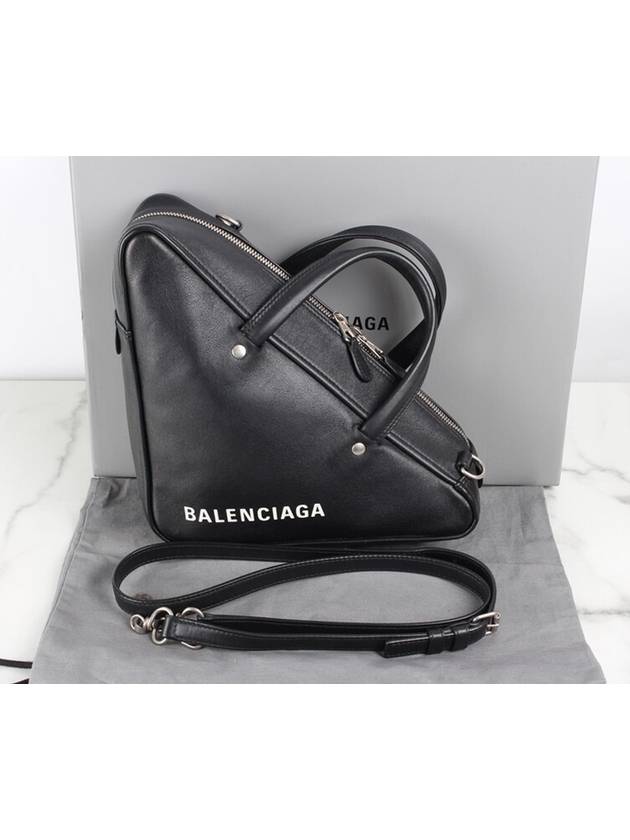 Balenciaga Logo triangle small duffel bag