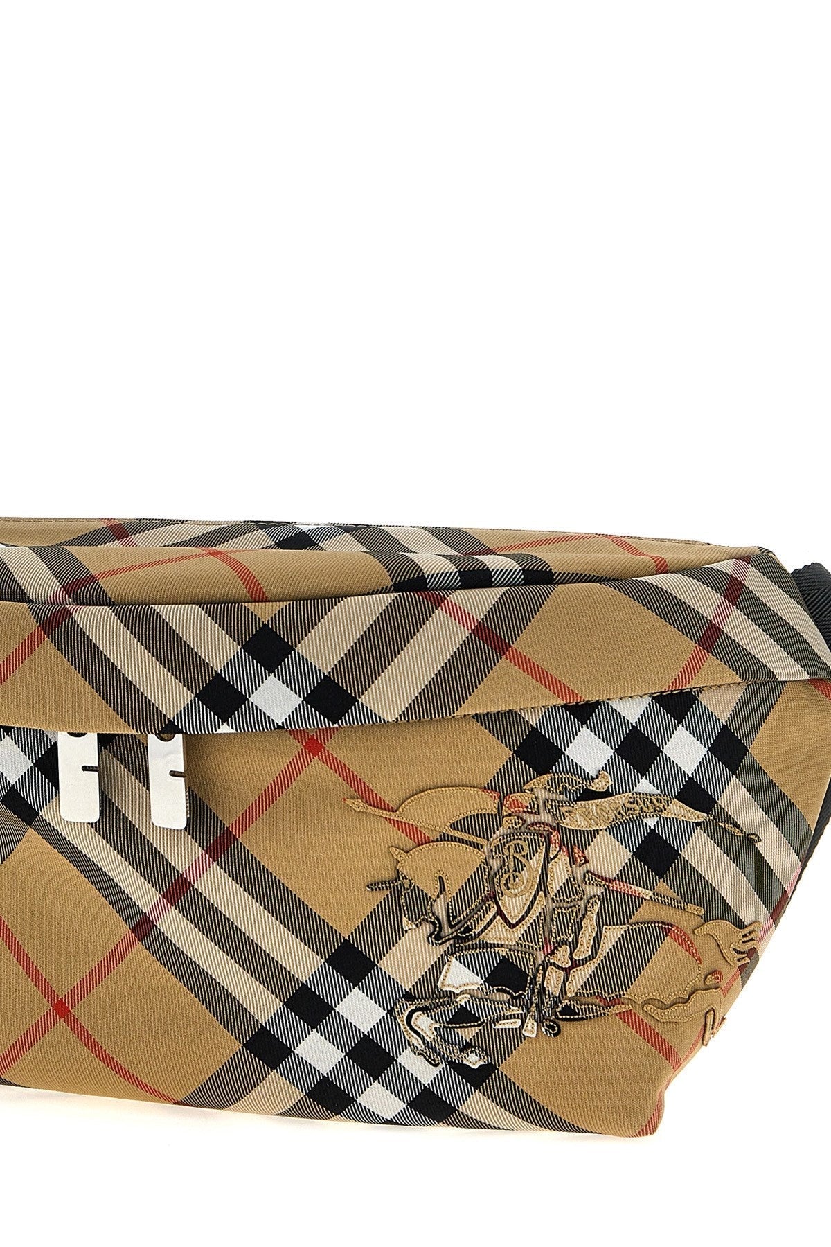 Burberry Men Check Waist Bag