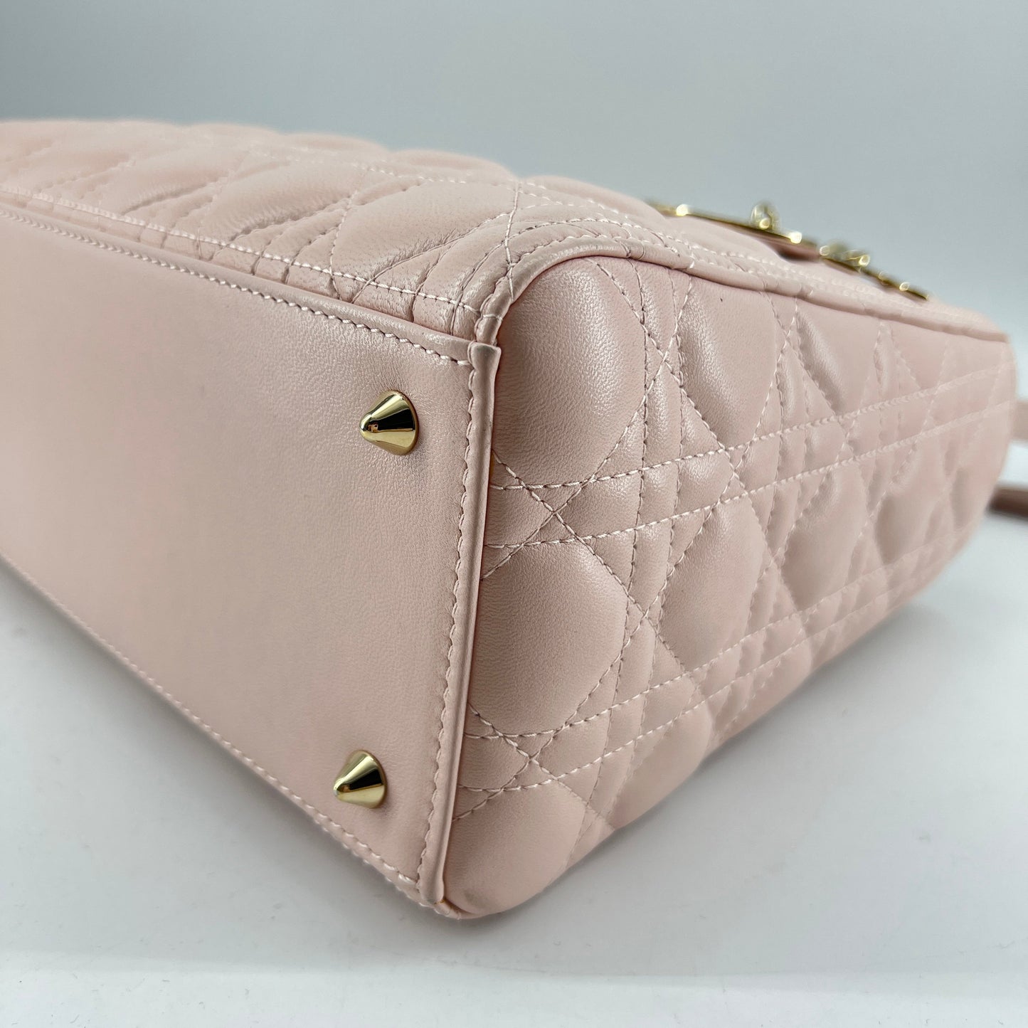 Dior Lady Dior pink Medium Bag Year2013TWS