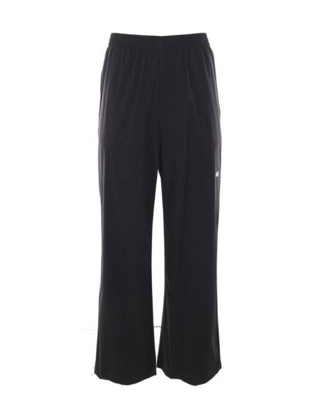 Balenciaga Logo Print Track Pants Black