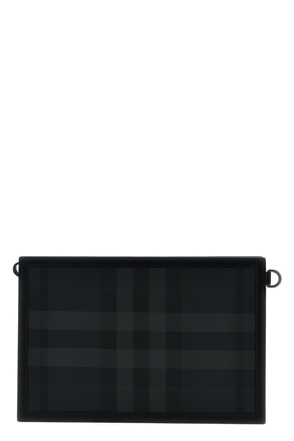 Burberry Men Check Clutch