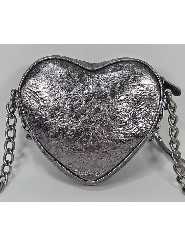 Balenciaga Lecagol heart chain shoulder bag