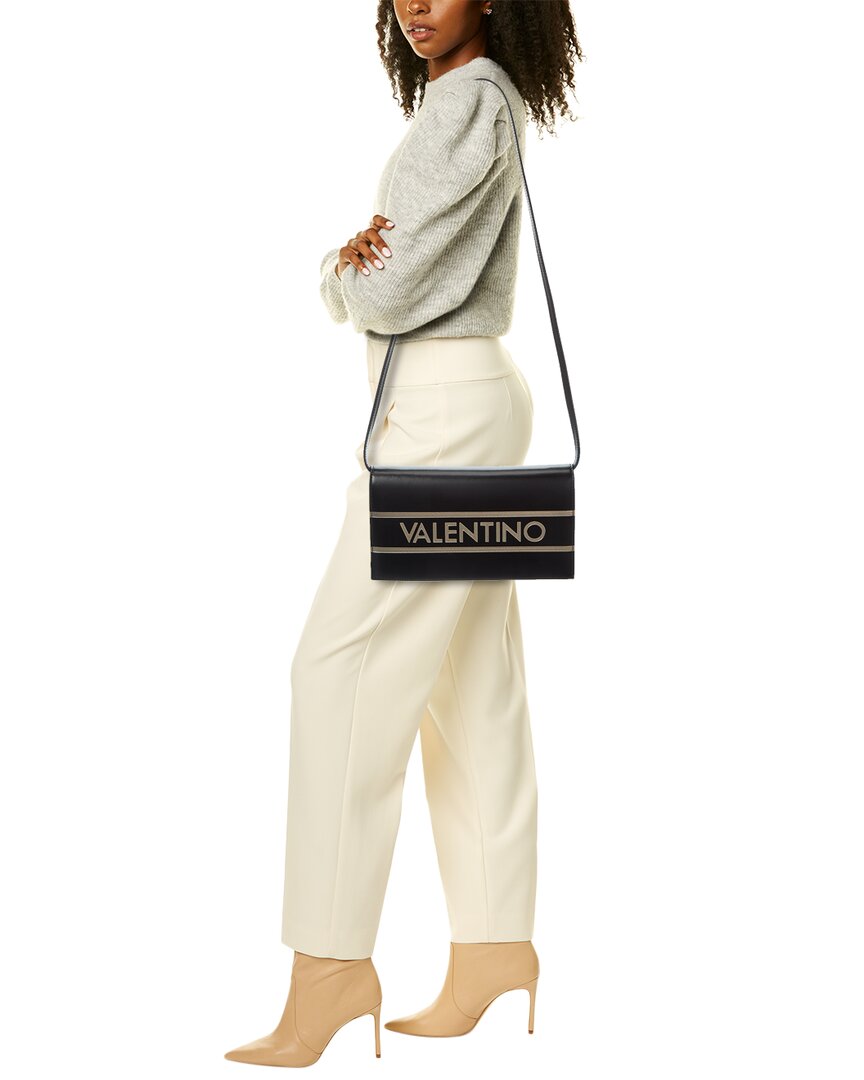 Valentino By Mario Valentino Lena Lavoro Leather Shoulder Bag