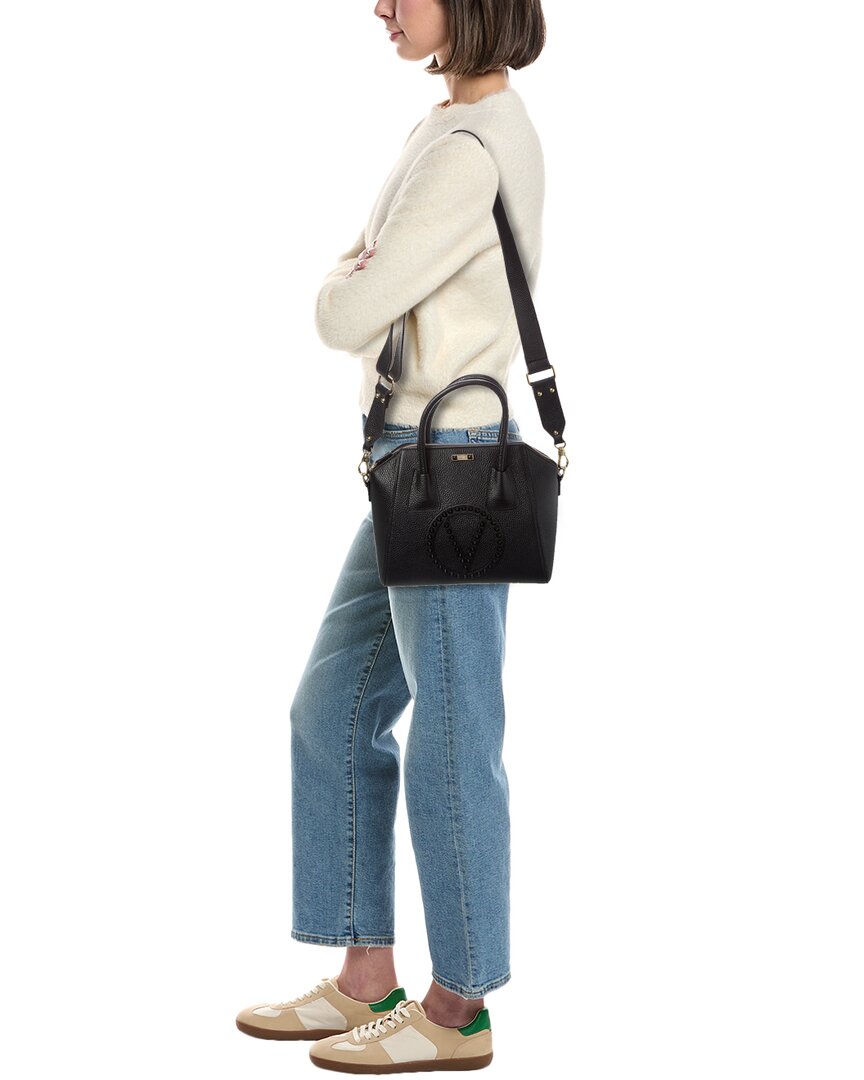 Valentino By Mario Valentino Minimi Rock Leather Satchel