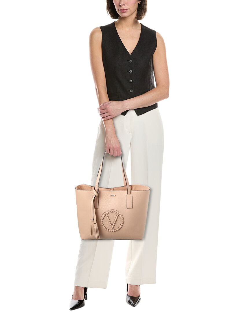 Valentino By Mario Valentino Soho Rock Leather Tote