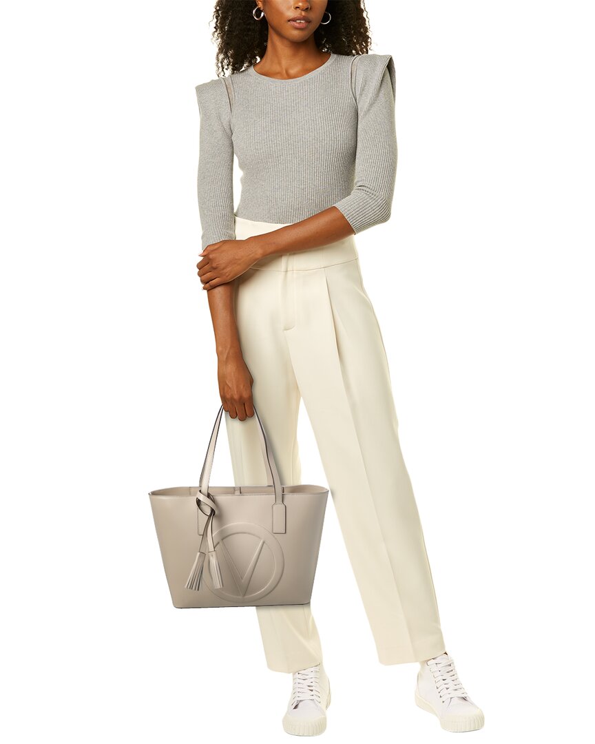 Valentino By Mario Valentino Soho Broderie Leather Tote