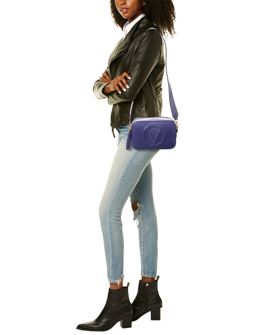 Valentino By Mario Valentino Babette Broderie Leather Crossbody