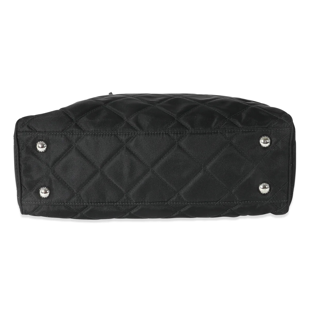 PRADA - Black Quilted Nylon Tessuto Impuntu Shoulder Bag