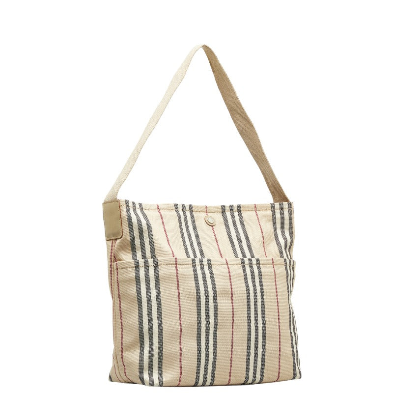 Burberry Nova Check s Bag Beige Multicolor Canvas Ladies Burberry