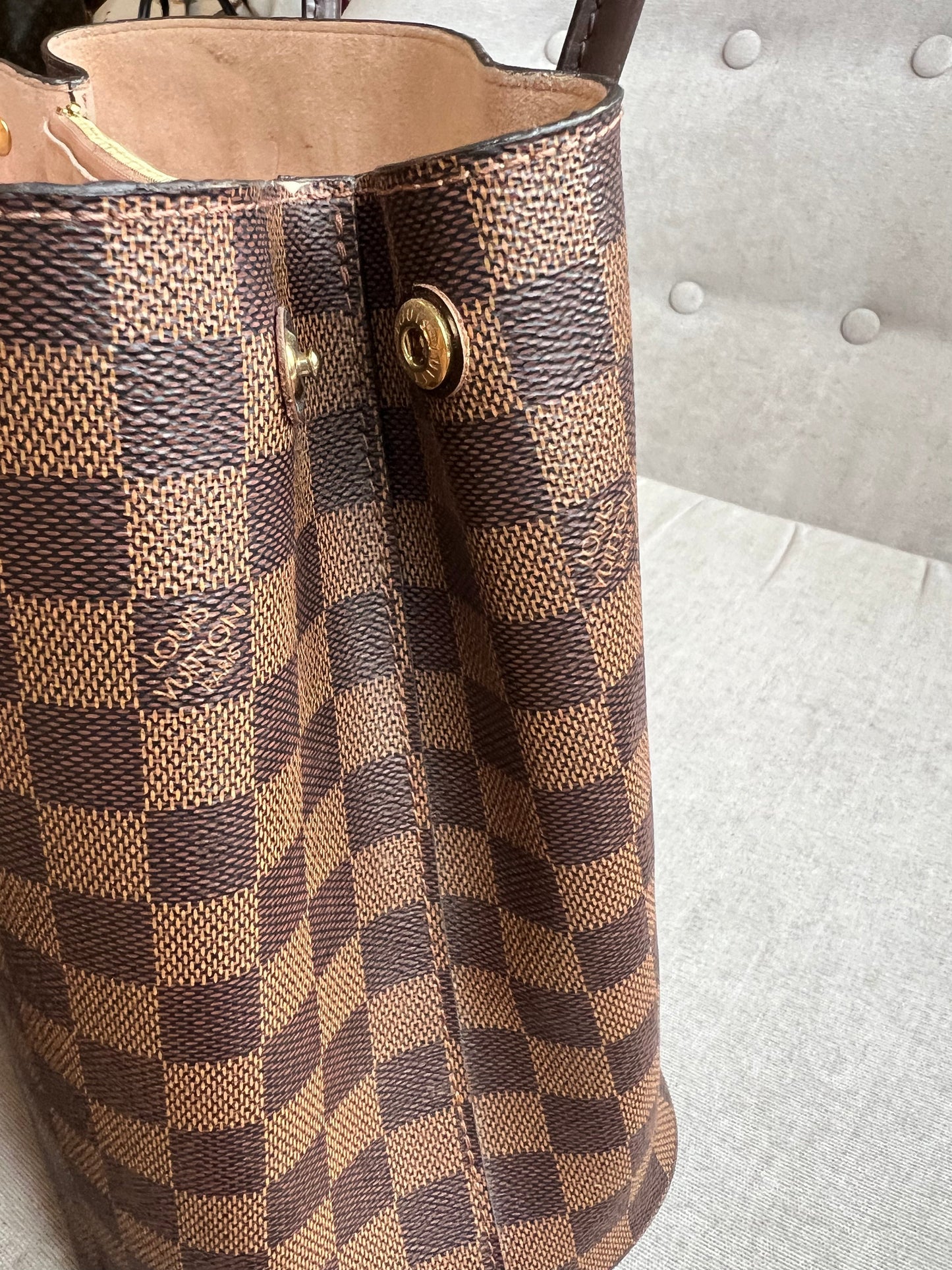 Louis Vuitton Kensington Tote Damier Ebene