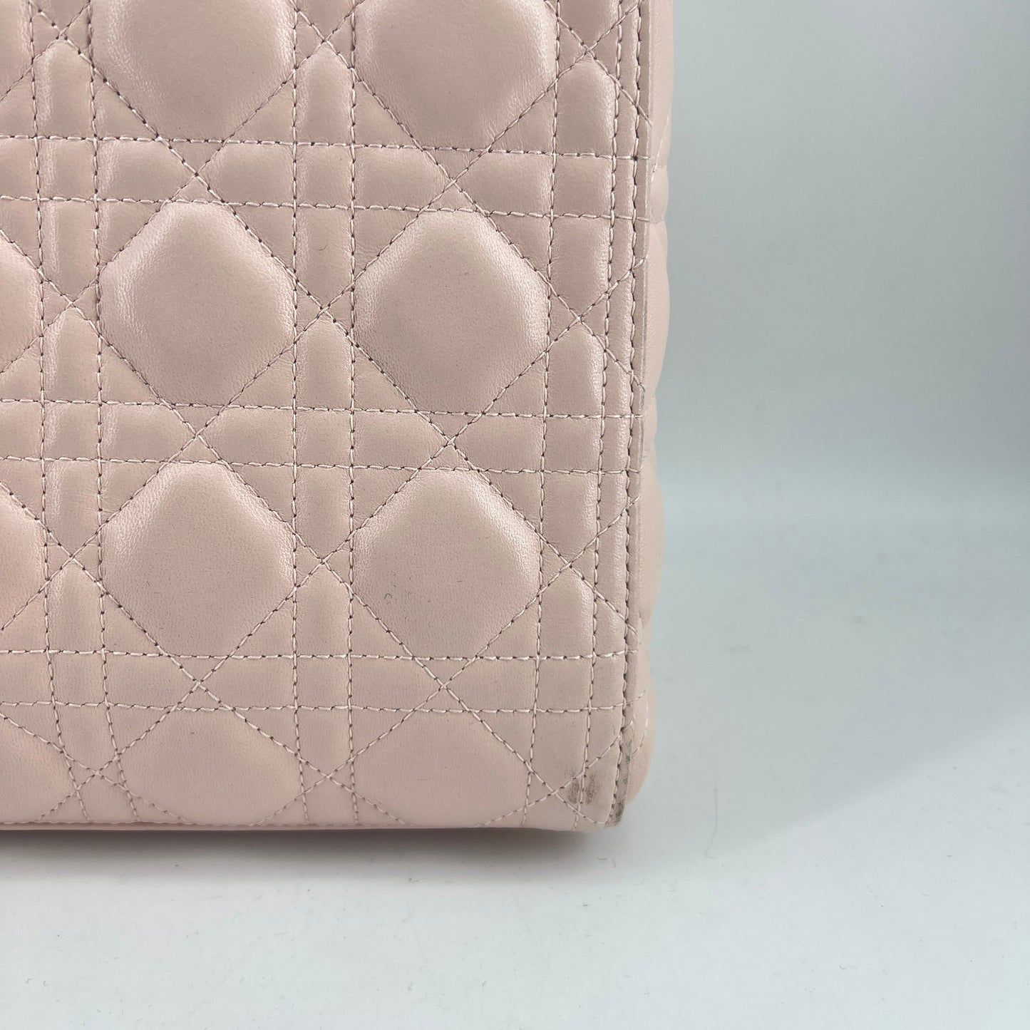 Dior Lady Dior pink Medium Bag Year2013TWS