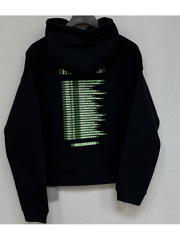 Balenciaga Cotton Speedhunter Print Hoodie
