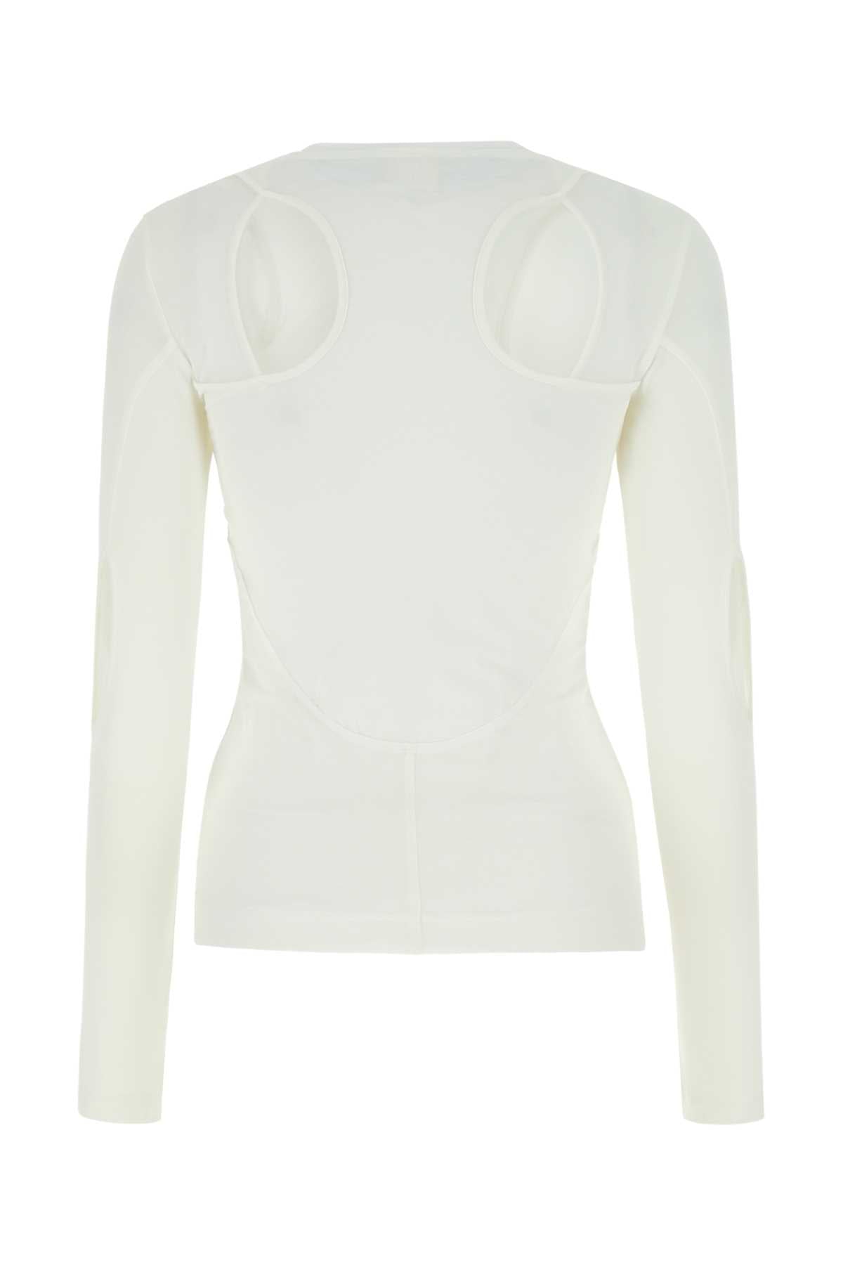 Givenchy Women White Stretch Nylon Top