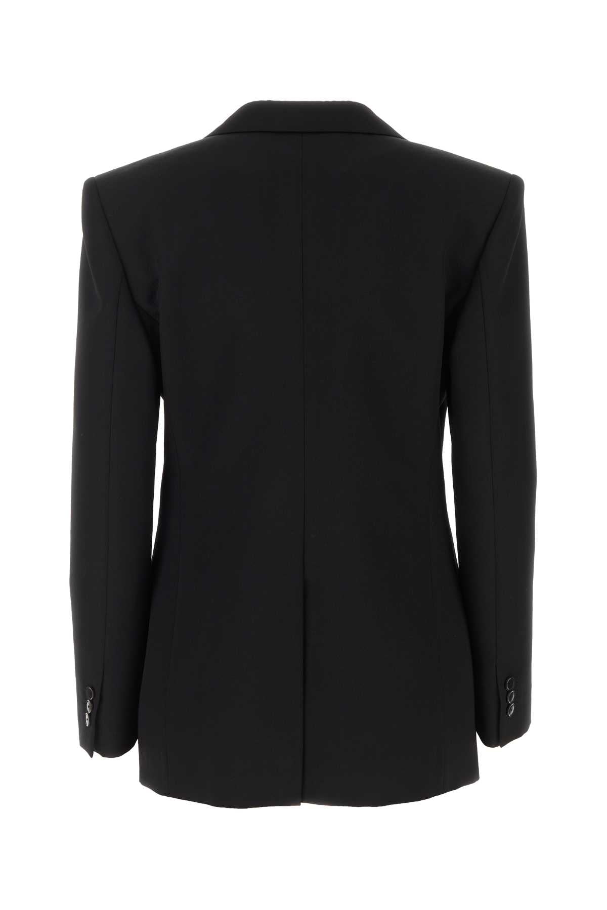 Givenchy Women Black Wool Blend Blazer