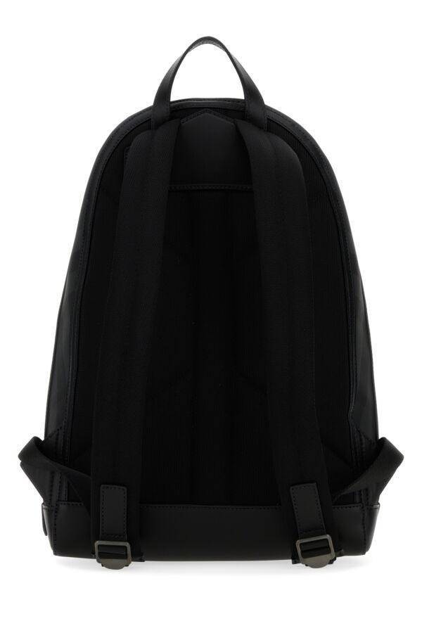 Burberry Man Printed Canvas Rocco Backpack