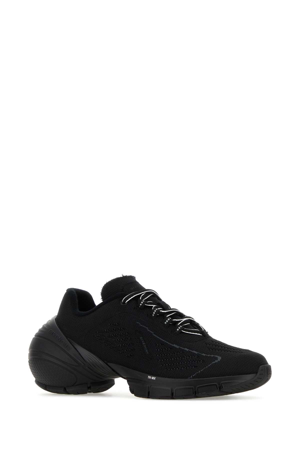Givenchy Men Black Fabric Tk-Mx Sneakers
