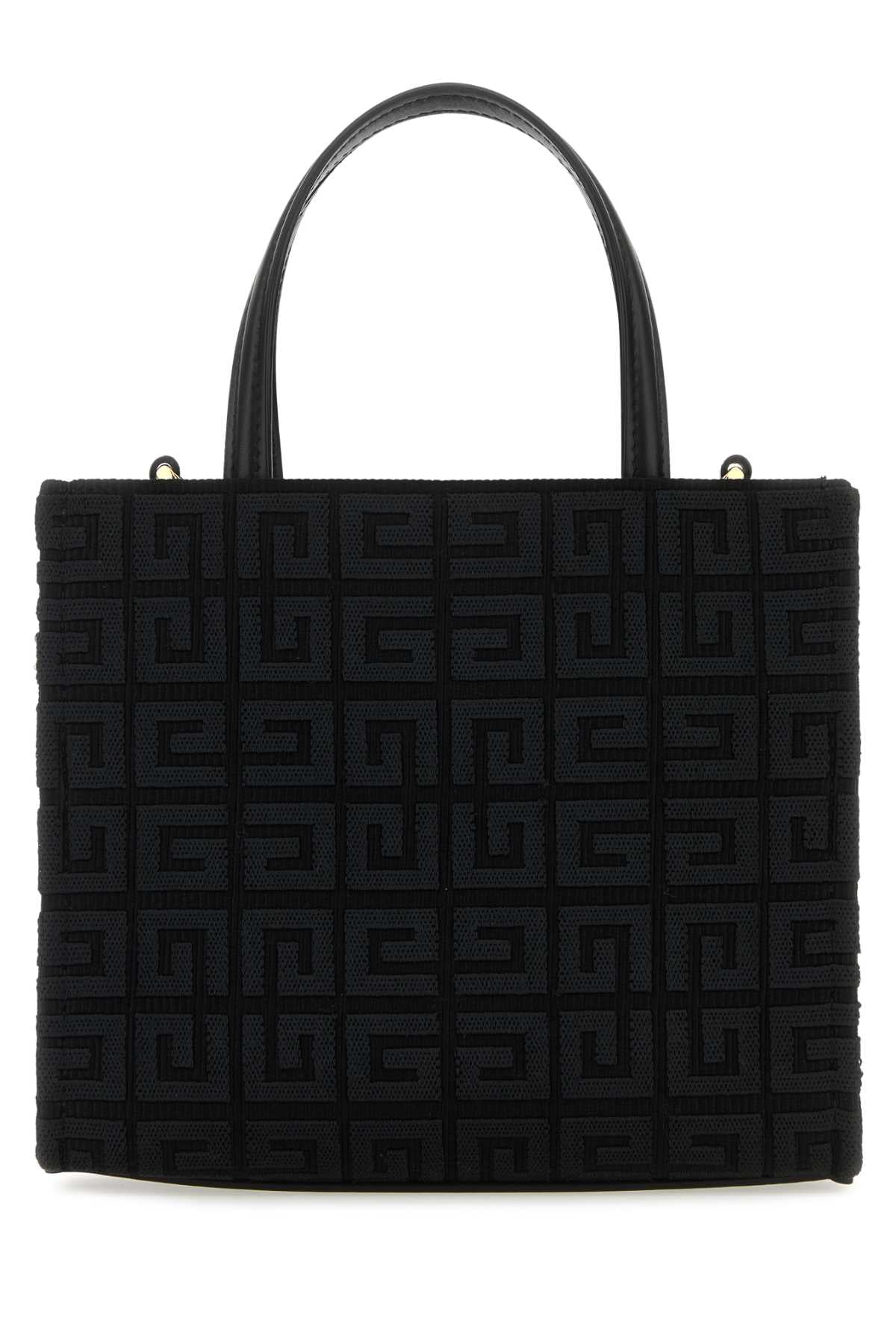 Givenchy Women Black Fabric Mini G-Tote Handbag