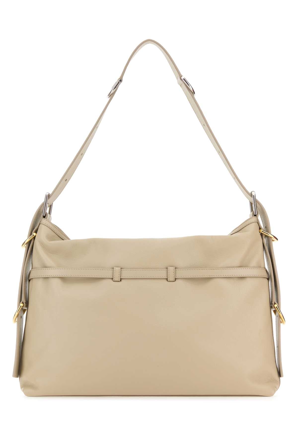 Givenchy Women Sand Leather Medium Voyou Shoulder Bag