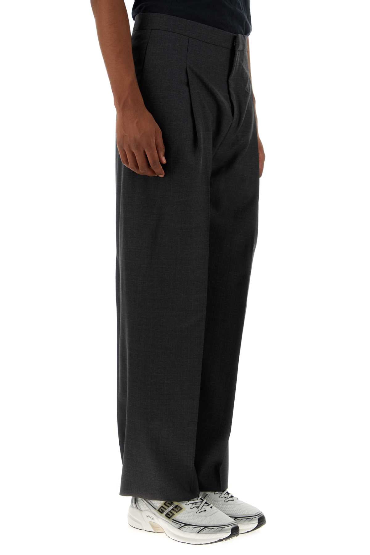 Givenchy Men Dark Grey Wool Pant