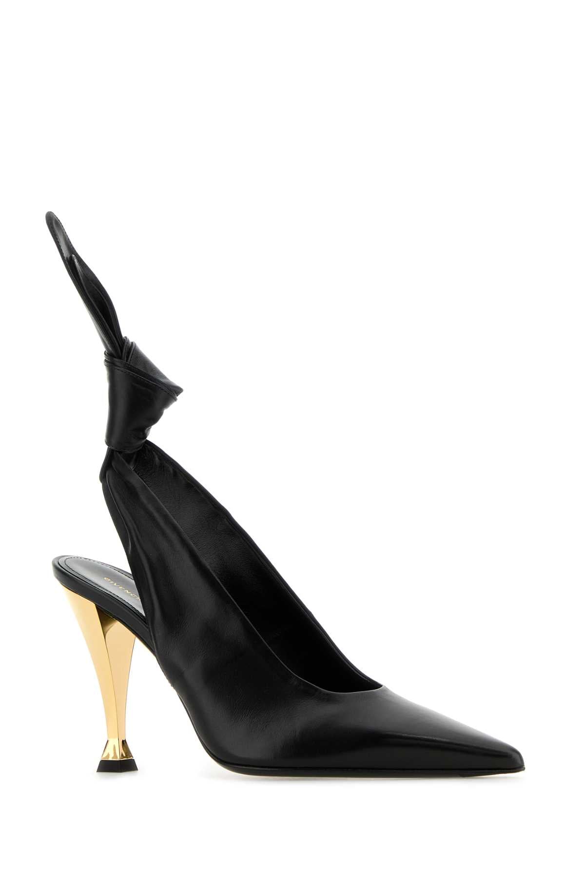 Givenchy Women Black Nappa Leather Beauw Pumps