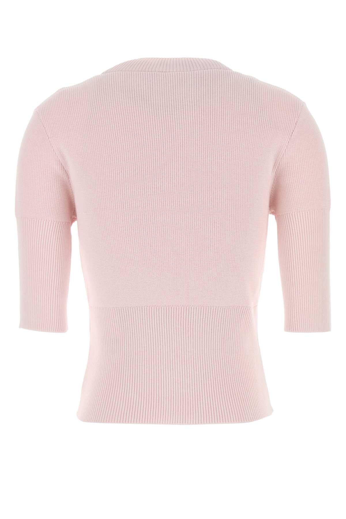 Givenchy Women Pastel Pink Cotton Blend Sweater
