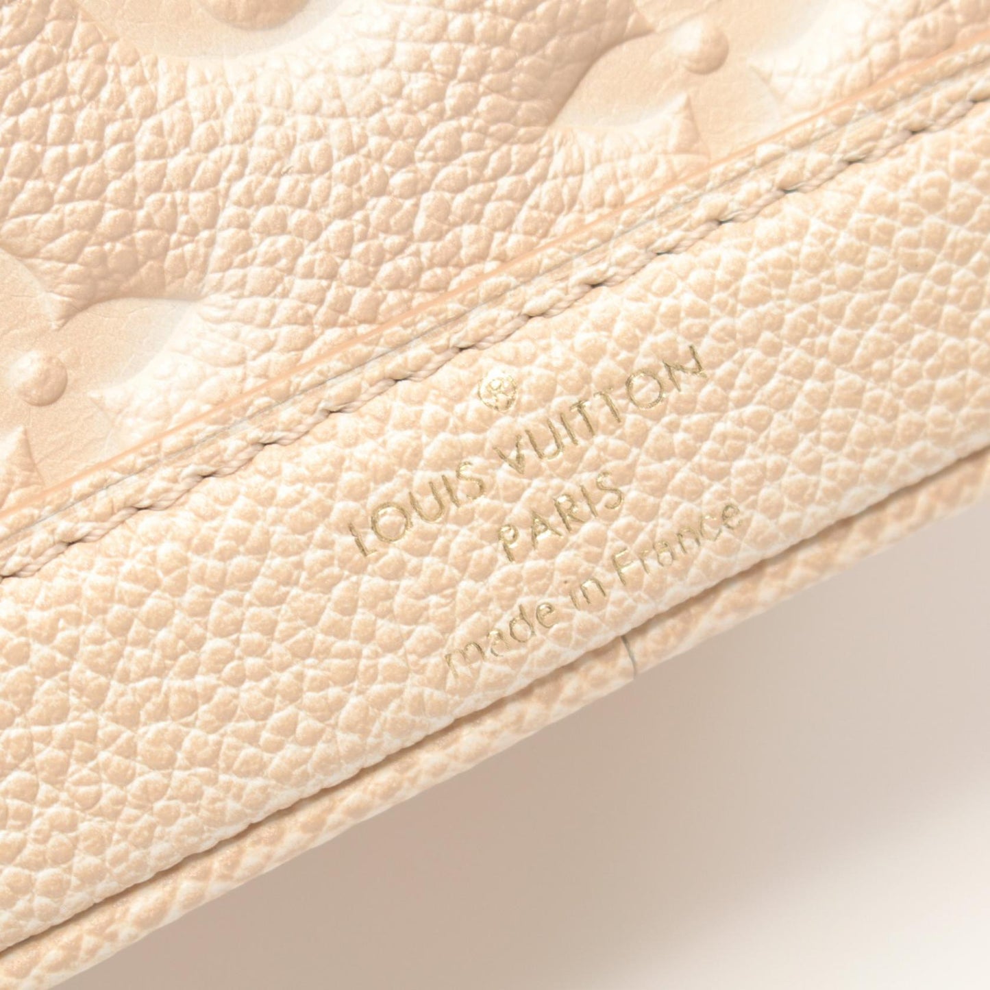 Louis Vuitton Nano Noe Stardust Leather Handbag