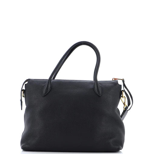 PRADA - Dual Strap Zip Tote Vitello Daino Medium