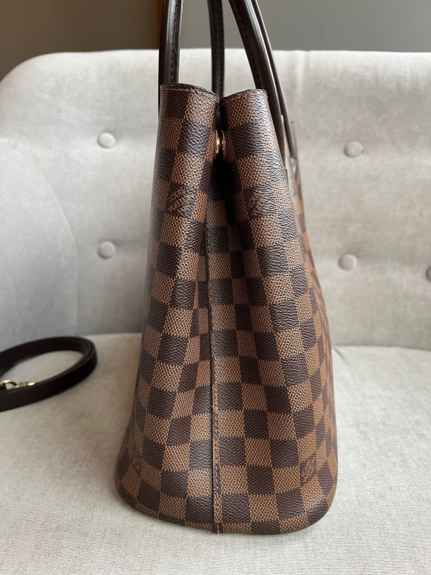 Louis Vuitton Kensington Tote Damier Ebene