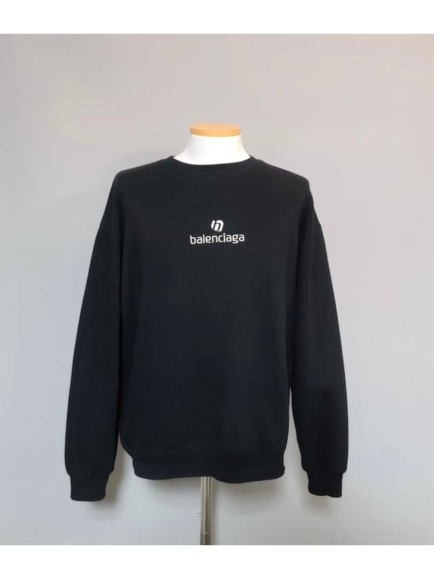 Balenciaga embroidered logo sweatshirt 77