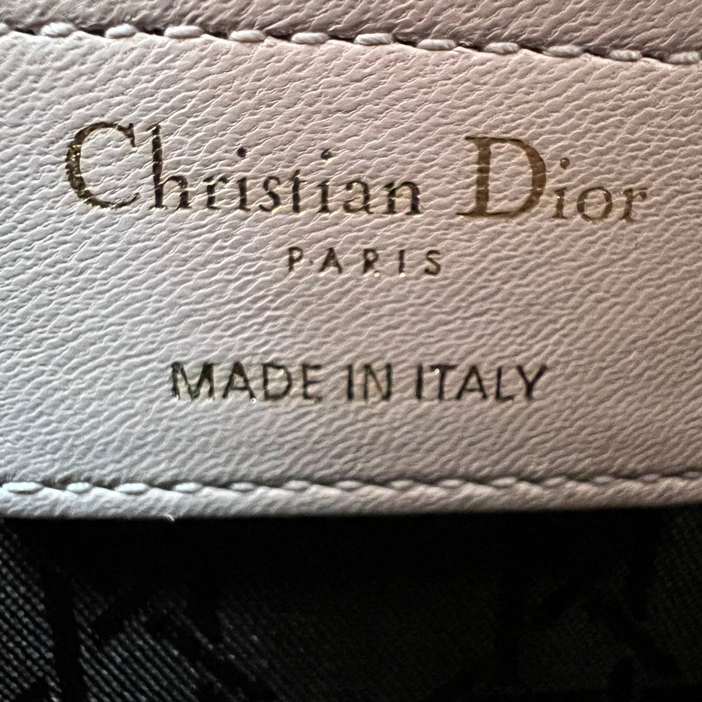 Dior Lady Dior pink Medium Bag Year2013TWS