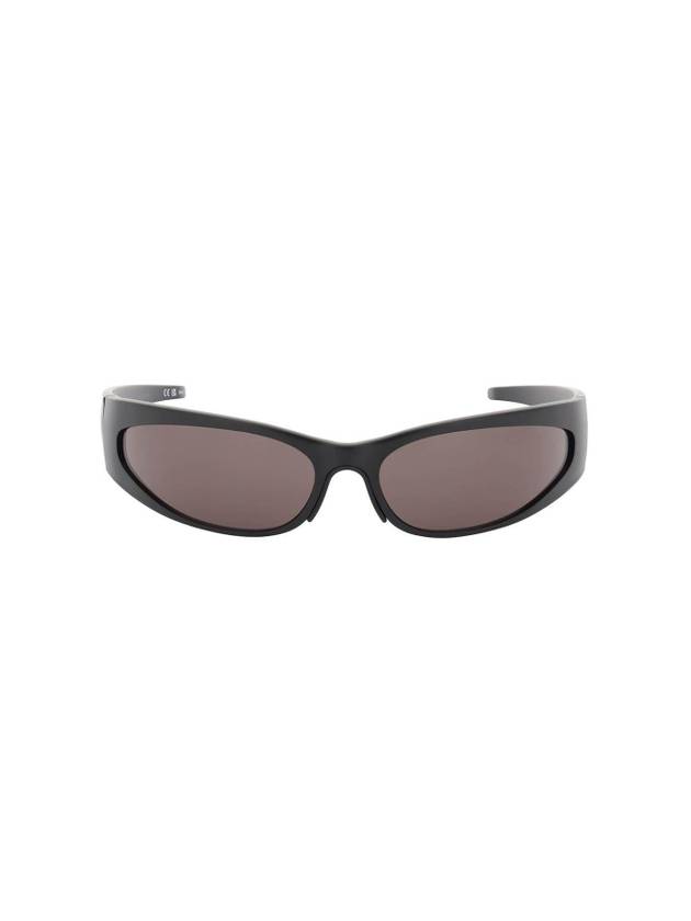 Balenciaga Reverse Xpander 2.0 Rectangle Sunglasses Black