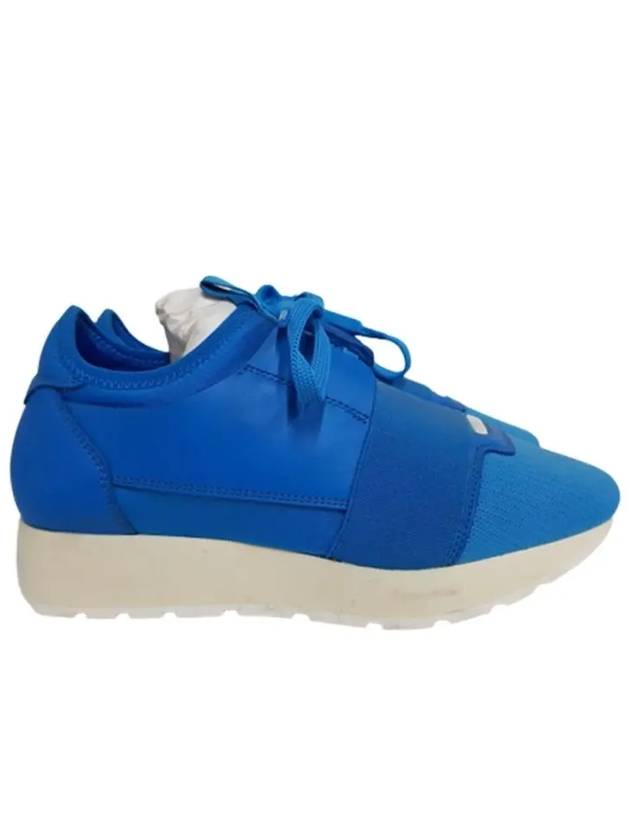 Balenciaga Race Low Top Sneakers Blue