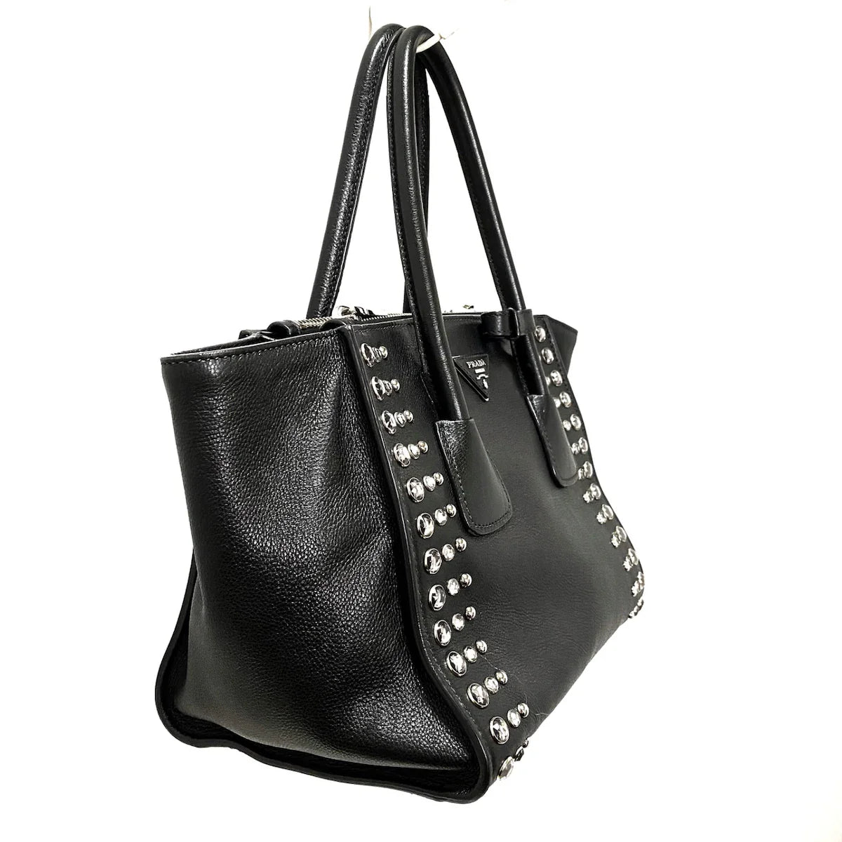 PRADA - Tote Bag Black Leather