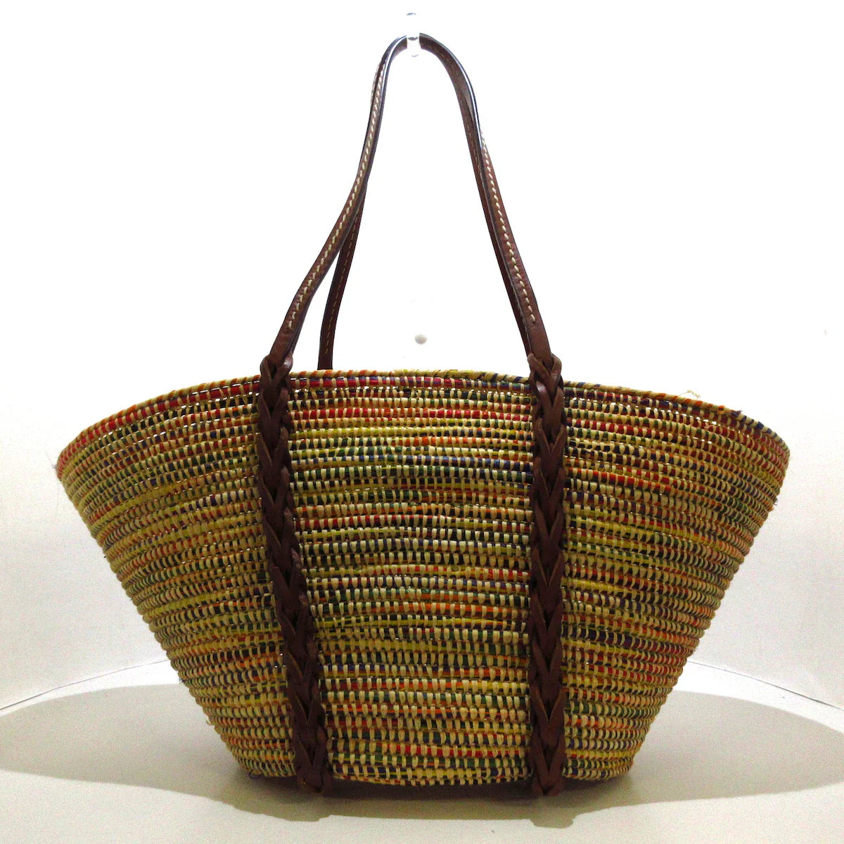 PRADA - Tote Bag Raffia Multicolor
