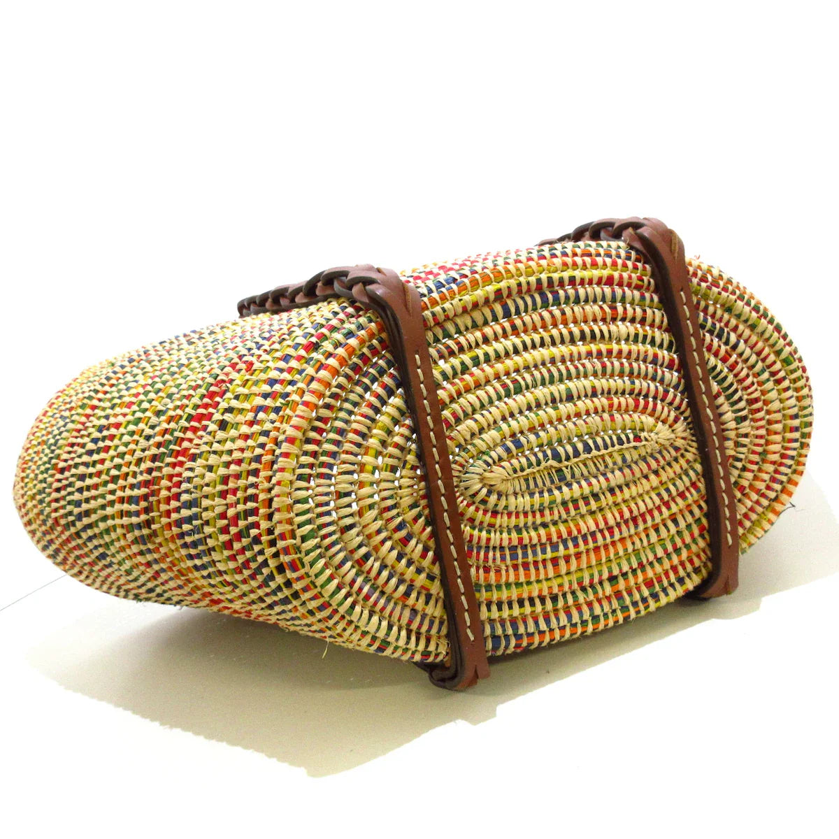 PRADA - Tote Bag Raffia Multicolor
