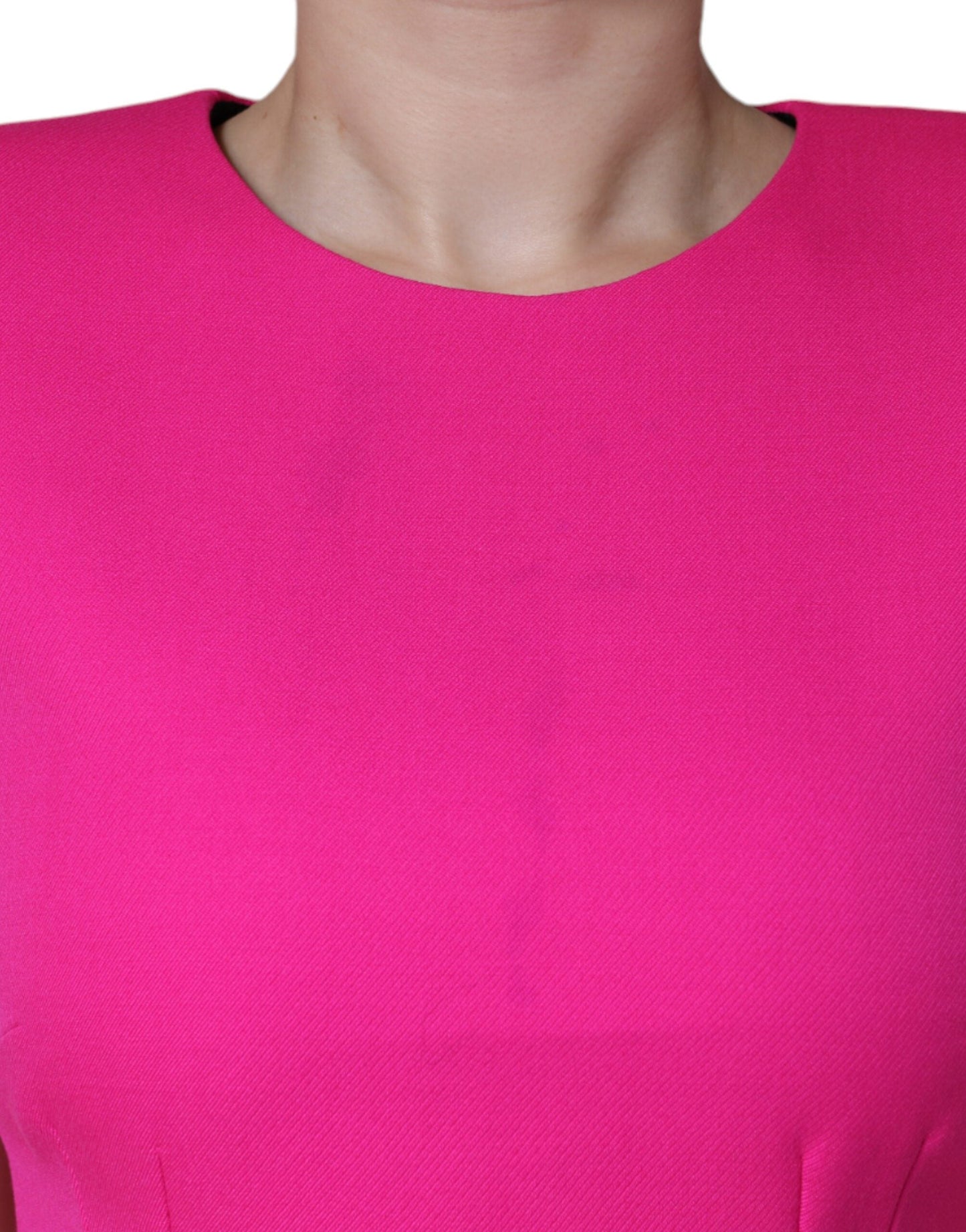 Dolce & Gabbana Pink Sleeveless Bodycon A-line Mini Women's Dress ()