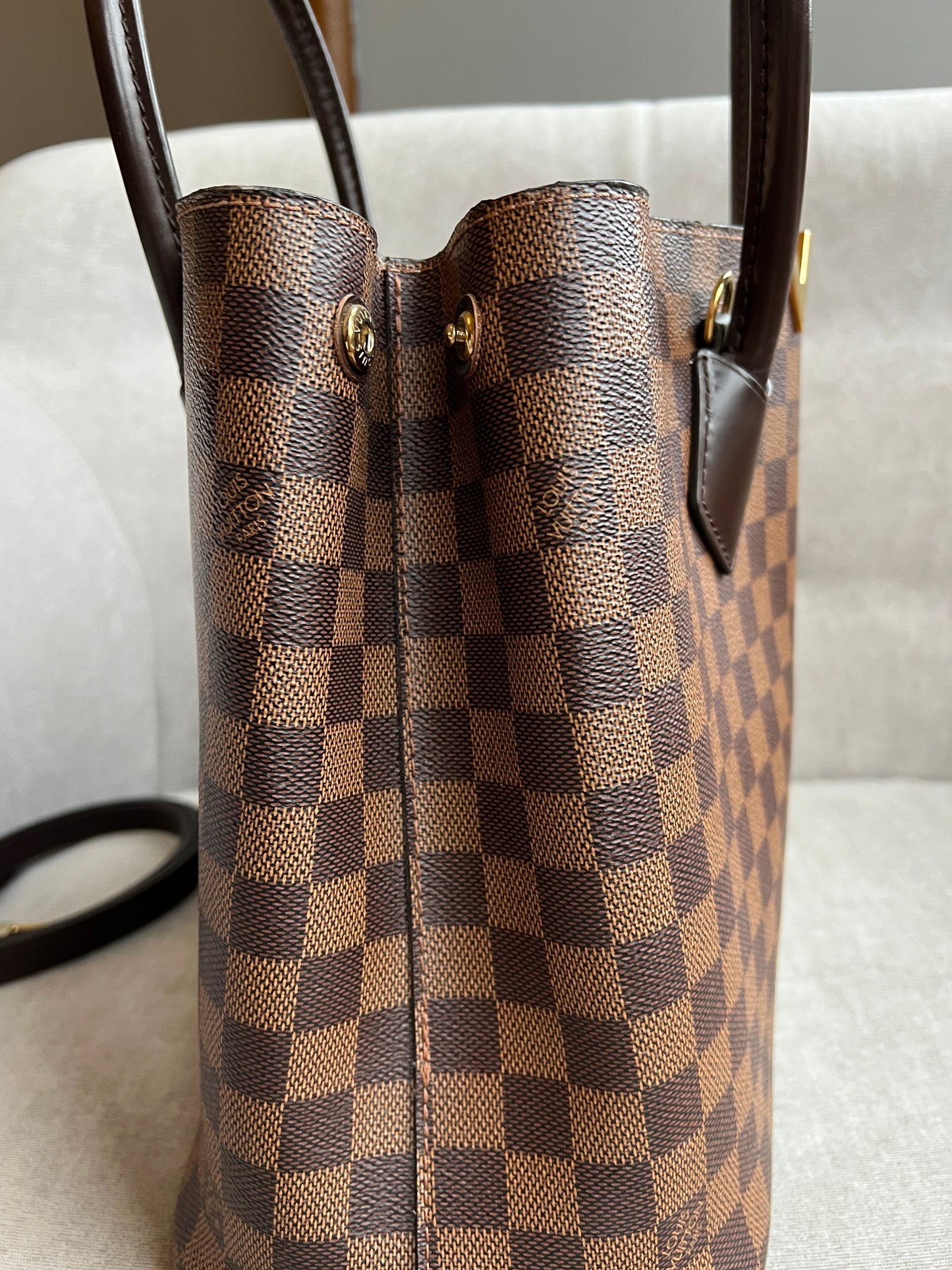 Louis Vuitton Kensington Tote Damier Ebene