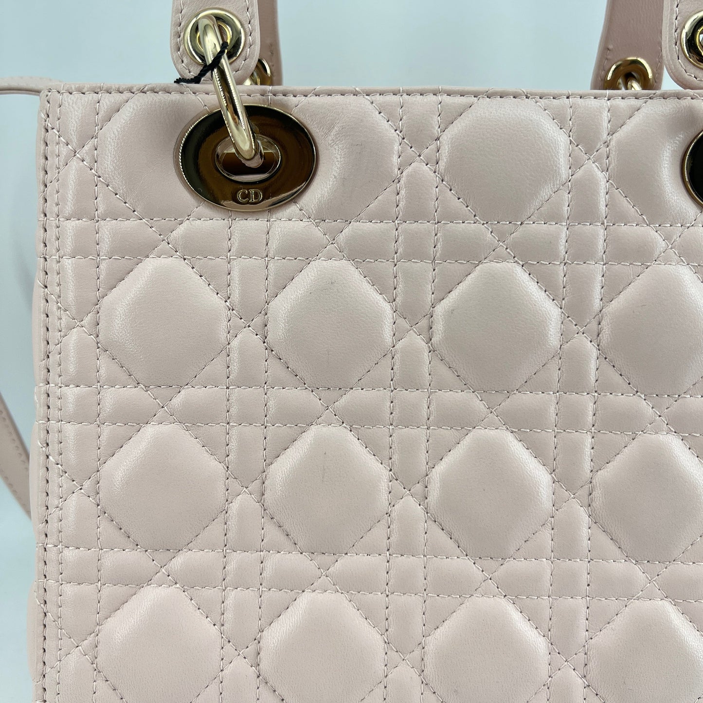 Dior Lady Dior pink Medium Bag Year2013TWS