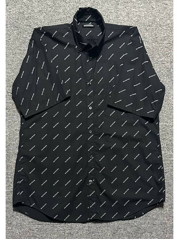 Balenciaga Multi logo short sleeve shirt 105