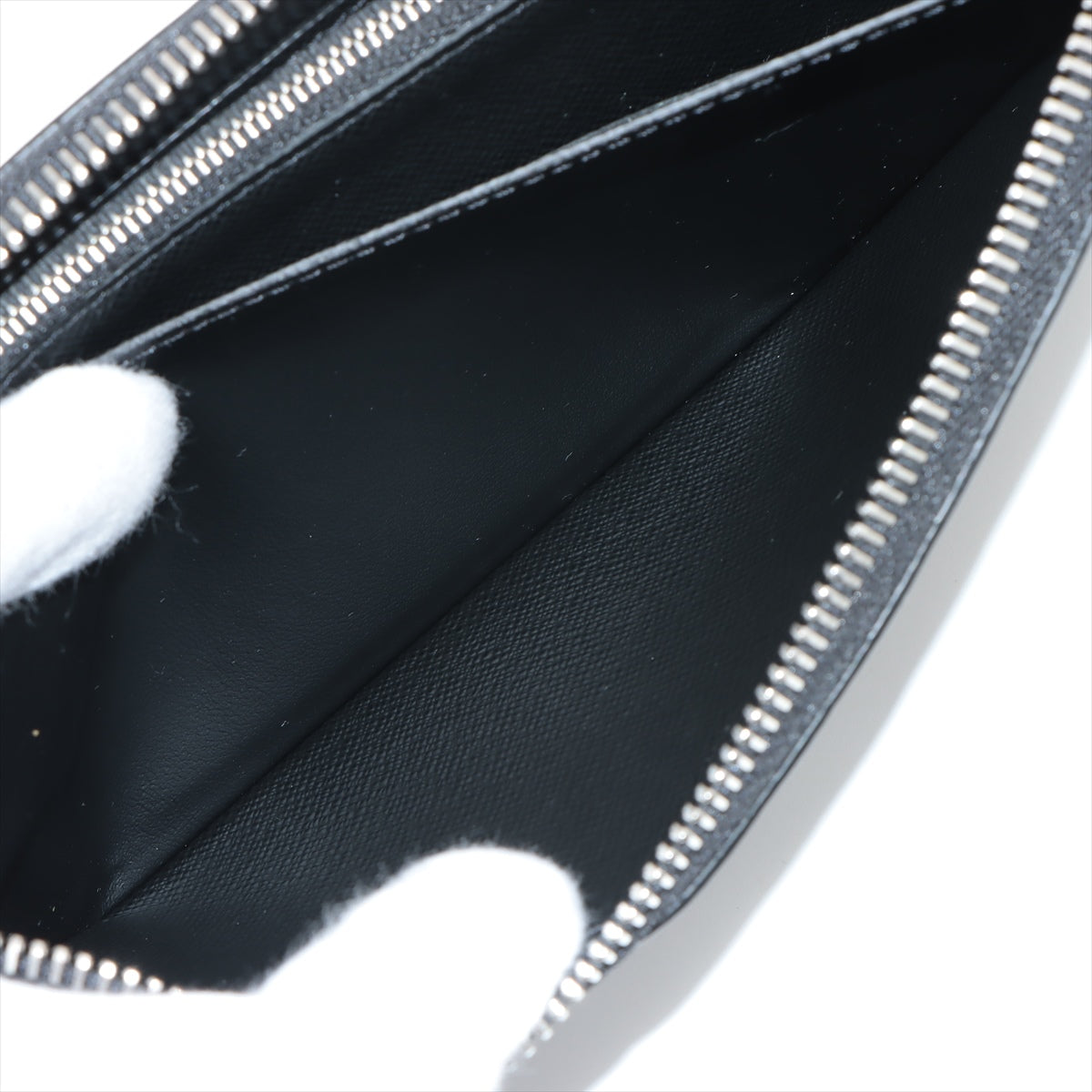 Louis Vuitton Epi Portefolio Clemens M60915 Noir Round Wallet