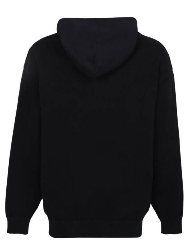 Balenciaga Logo Hoodie Black
