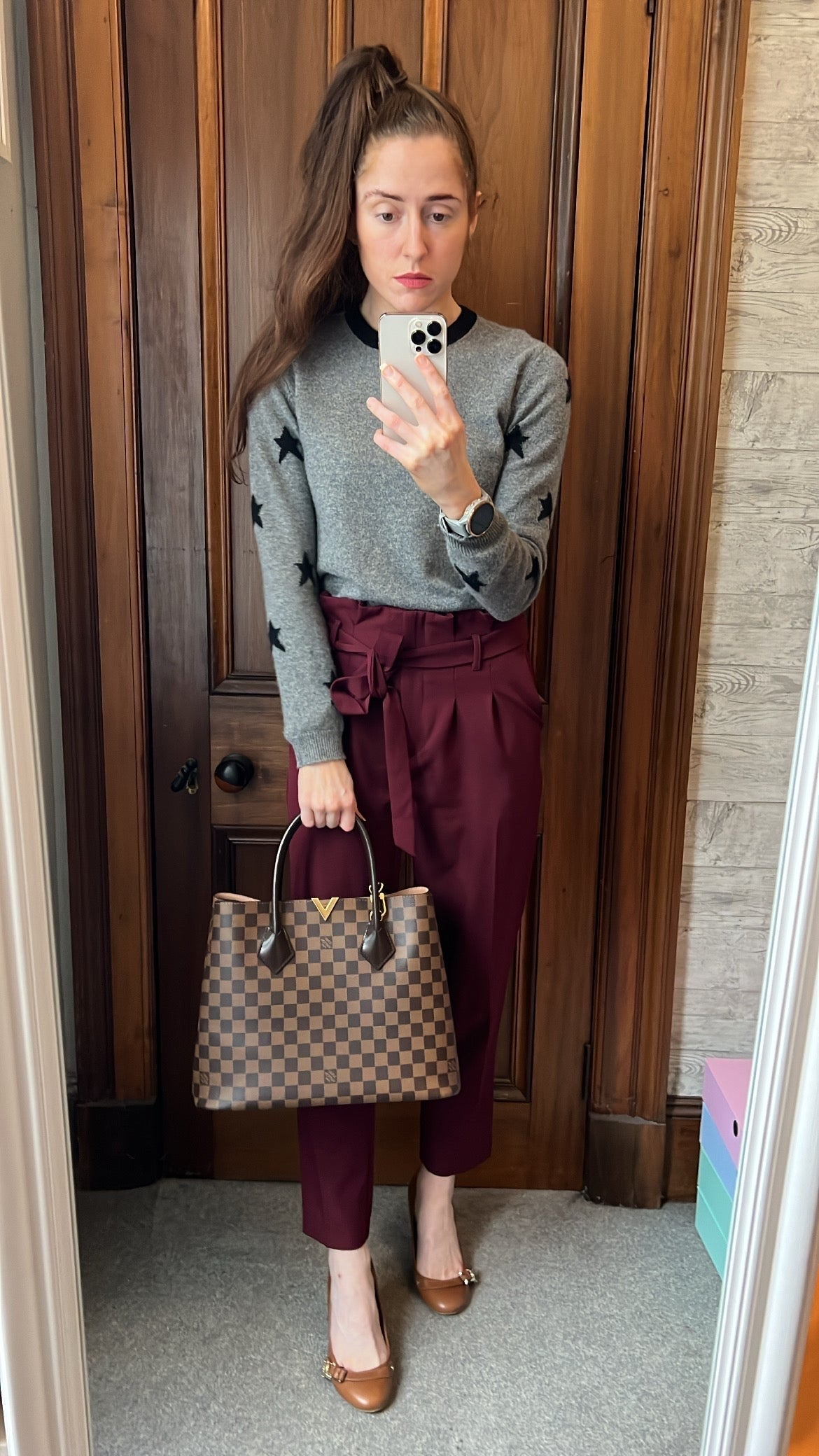 Louis Vuitton Kensington Tote Damier Ebene