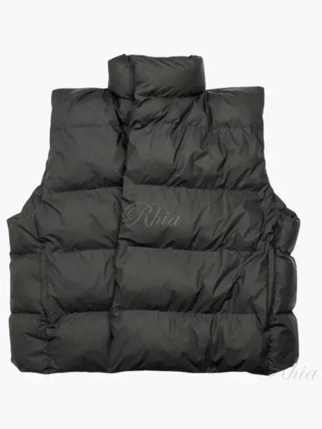 Balenciaga Wrap Puffer Padded Vest Black