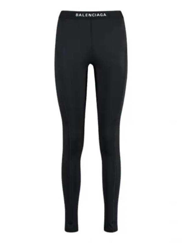 Balenciaga Athletic Leggings Pans Black