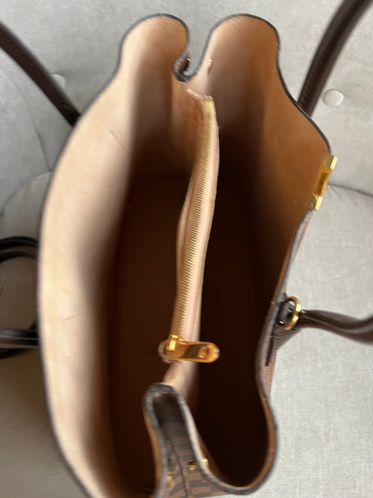 Louis Vuitton Kensington Tote Damier Ebene